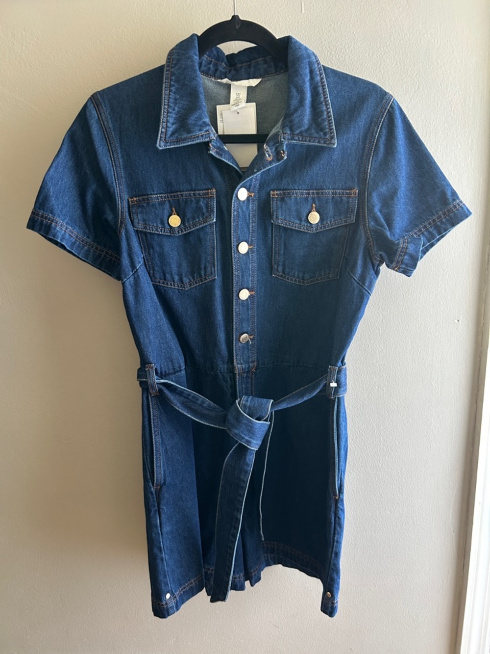 H&M Denim Romper